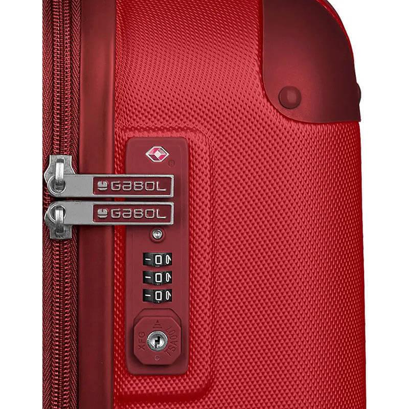 Чемодан на 4-х колесах Gabol Balance XP S 40/45 л Red (930683) - фото 8