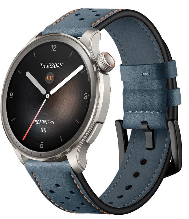 Ремешок кожаный Classico для Amazfit Balance Green (37223-08)