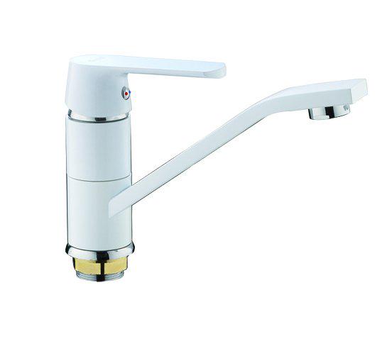 Змішувач для кухні Frap H31 F4531 1034091 одноважільний Білий (102359) Змішувач для кухні Frap H31 F4531 1034091 одноважільний Білий (102359)