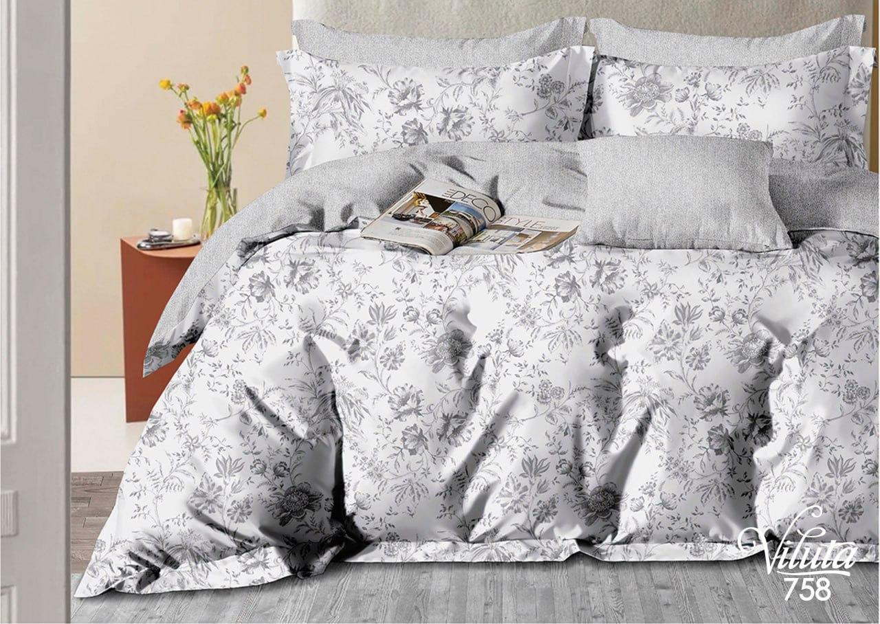 Постельное белье Viluta 758 сатин твил полуторное (23907)