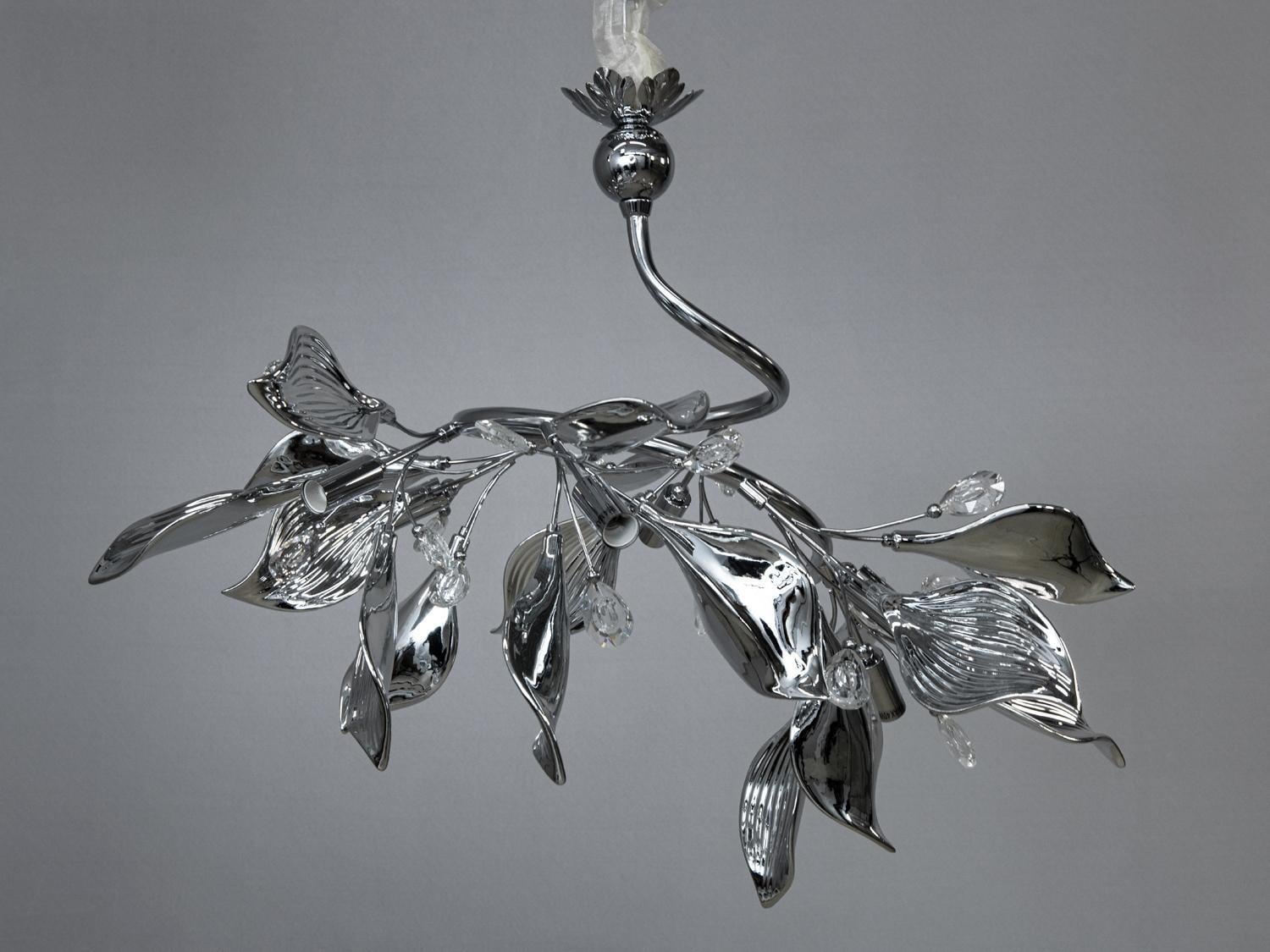 Люстра Diasha Loft на 6 ламп Хром (7229-6P HR)