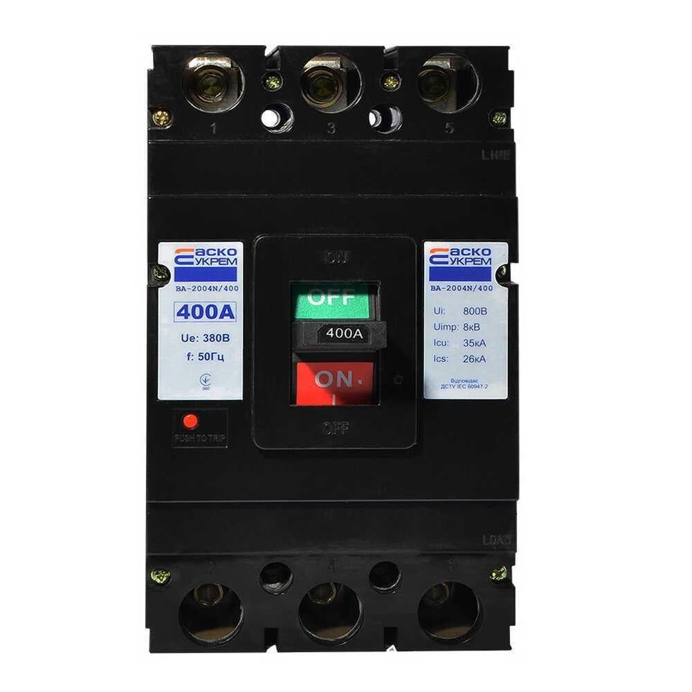 Автоматический выключатель АСКО-УКРЕМ ВА-2004N/400 3р 400А (A0010040074) Автоматический выключатель АСКО-УКРЕМ ВА-2004N/400 3р 400А (A0010040074)