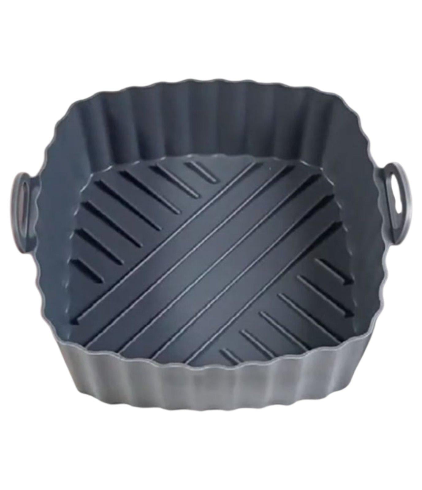 Форма силиконовая для аэрогриля мультипечи ребриста Серый (SAM-7777)