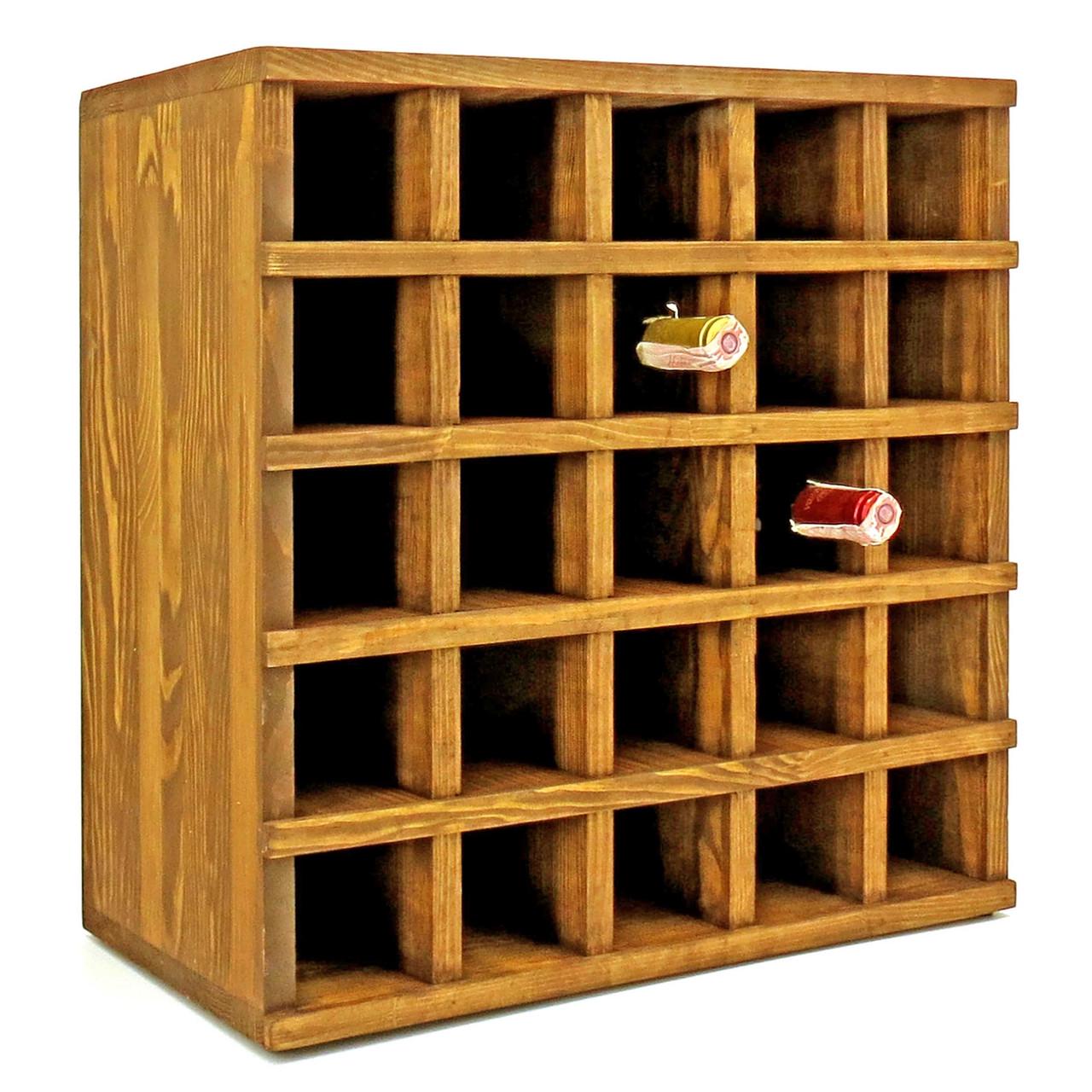 Полка для вина настольная Сендилей Охра (Впс-004504)