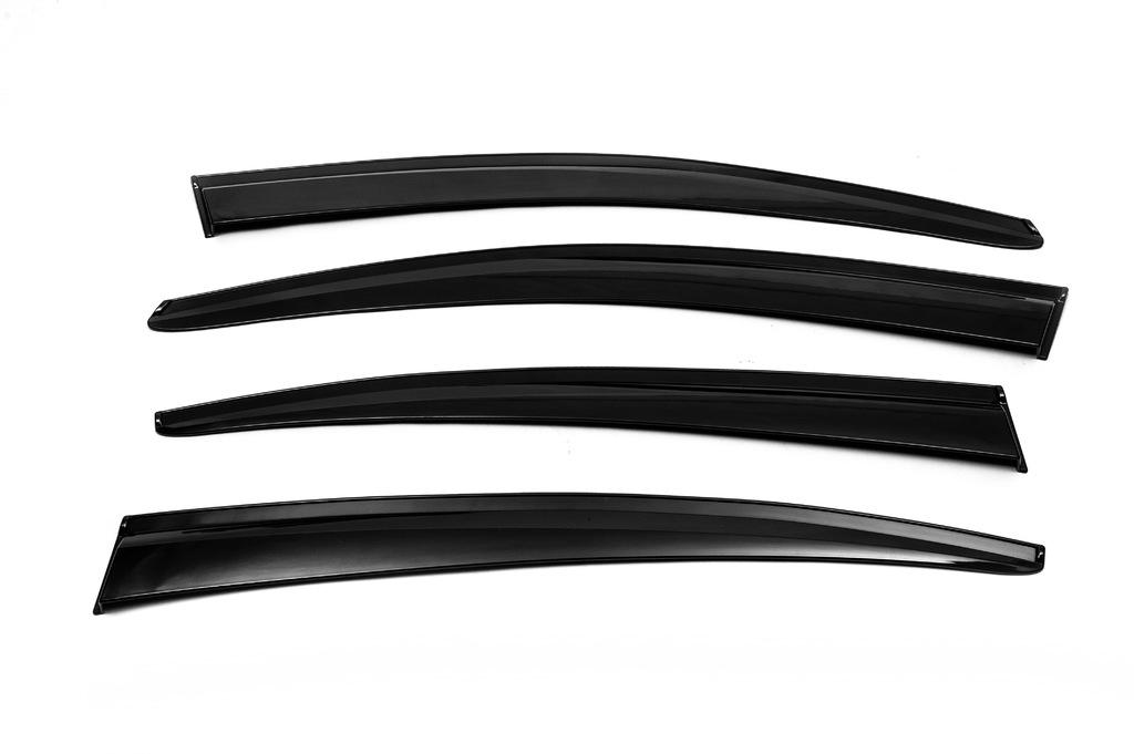 Ветровики SD Sunplex для Volkswagen Passat B6 2006-2012 гг. полистирол Черный