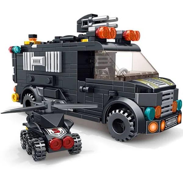 Конструктор A-Toys Полицейский транспорт 571 дет. (633082) Конструктор A-Toys Полицейский транспорт 571 дет. (633082)