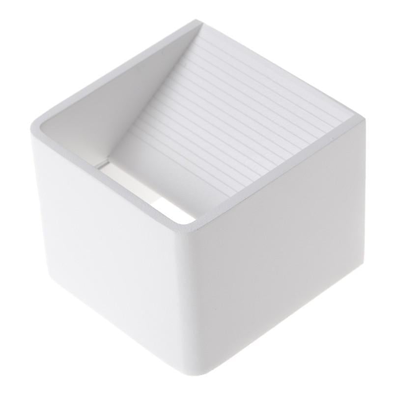 Светильник настенный накладной минимализм Brille LED AL-500/6W WW WH IP20 26-424