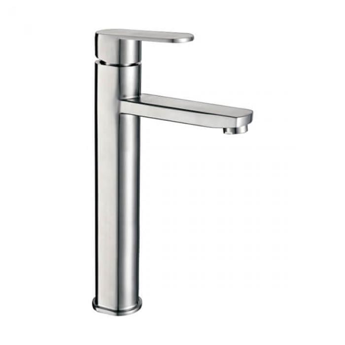 Змішувач для умивальника Frap F10805-2 1035784 високий одноважільний Сатин (102297)