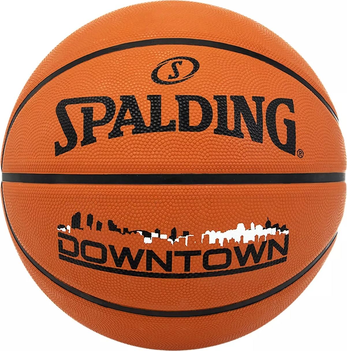 Баскетбольний м'яч Spalding DOWNTOWN р. 7 Помаранчевий (84363Z) Баскетбольний м'яч Spalding DOWNTOWN р. 7 Помаранчевий (84363Z)