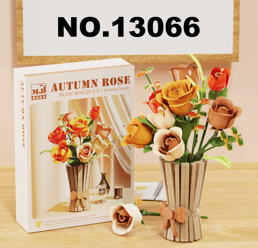 Конструктор Цветы Романтический букет для девочки 868 дет. (13066) - фото 5 Конструктор Цветы Романтический букет для девочки 868 дет. (13066) - фото 5