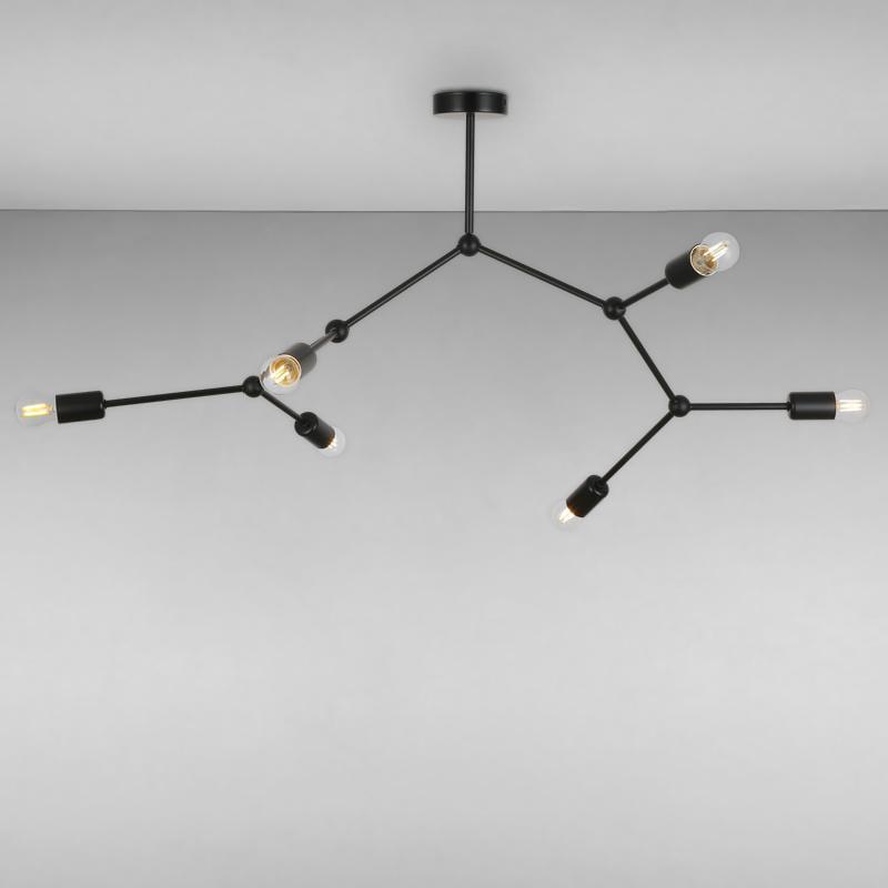 Люстра подвесная Light House LS-17103-6 Черный