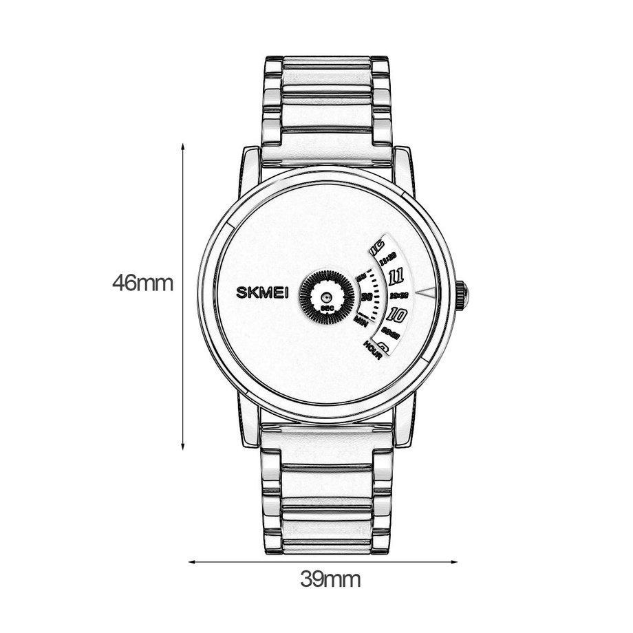 Наручний годинник чоловічий Skmei 1260 Чорний (1260 black black) - фото 8