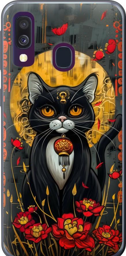 Чехол на Samsung Galaxy A40 2019 A405F China Cat (6134u-1672-42517)