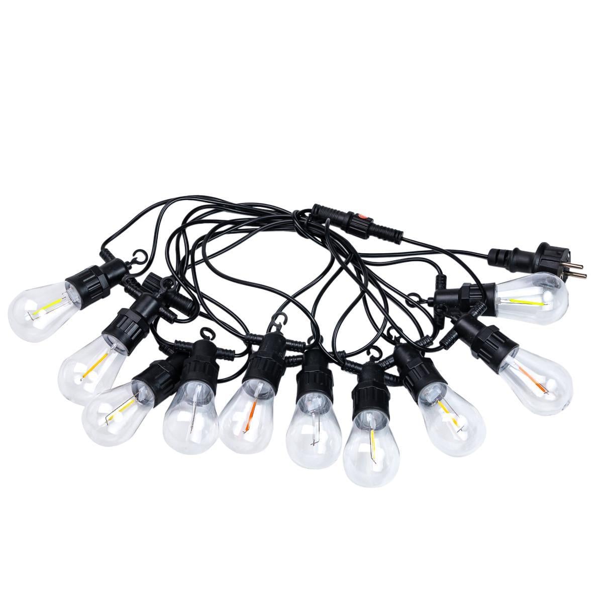Гирлянда уличная ретро 10 LED 5 м (S14ML)