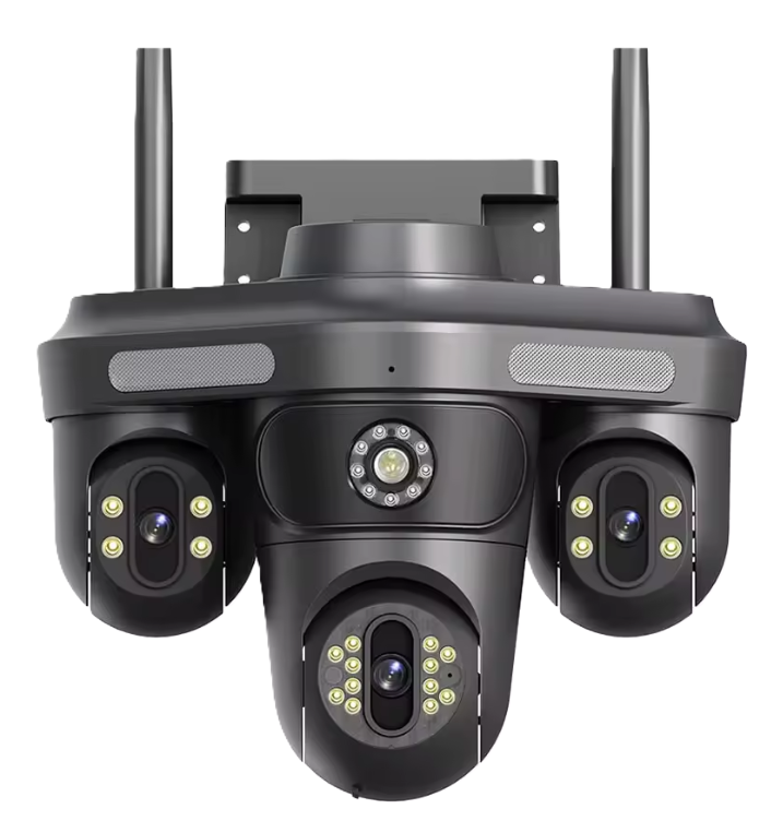 IP-камера відеоспостереження зовнішня Overscam WiFi FFVideo 30Х-зум 7 лінз 18K автоматичне стеження 35 мП (27583697)