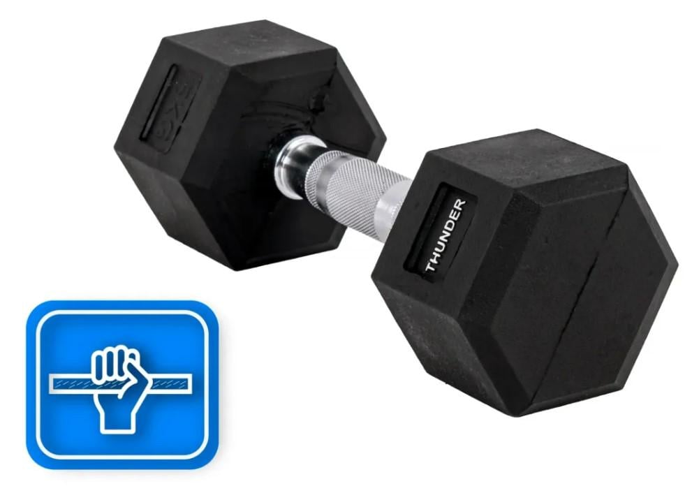 Гантель шестигранный Thunder 5 кг (HEXAGONAL-DUMBBELLS-5KG) - фото 3 Гантель шестигранный Thunder 5 кг (HEXAGONAL-DUMBBELLS-5KG) - фото 3
