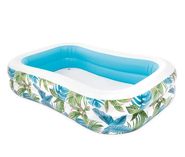 Бассейн надувной детский Intex 57177 Тропики 600 л 229х152х48 см (57177)
