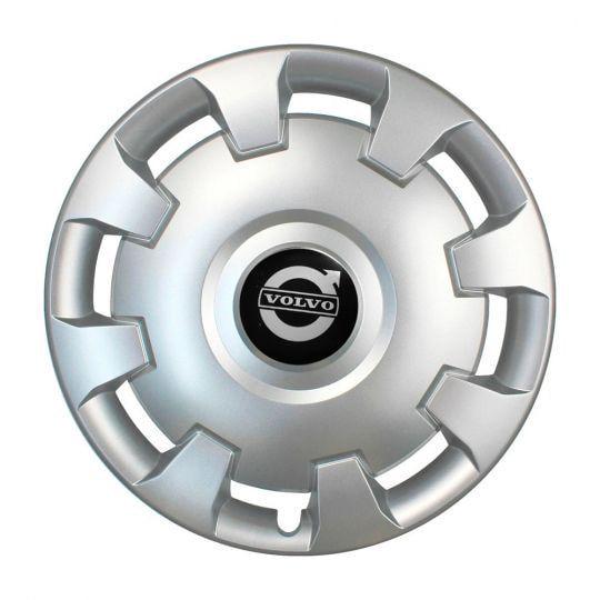 Автомобильные колпаки SKS 206 R14 с логотипом Volvo 4 шт. Серебристый
