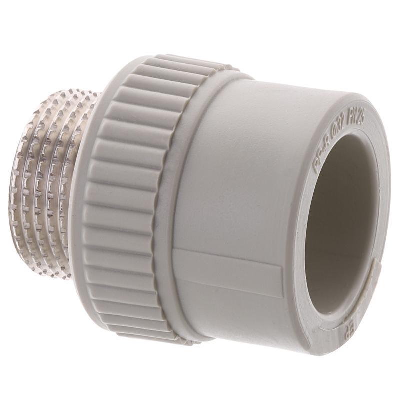 Муфта з'єднувальна Europroduct EP.0062 поліпропіленова зовнішня різьба-пайка 32x1" M ЗР (OL-EP3987) - фото 2