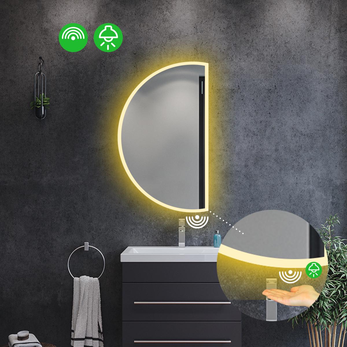 Дзеркало з LED підсвіткою Parette 3 з ІЧ вмикачем 100x50 см (8737834) - фото 2 Дзеркало з LED підсвіткою Parette 3 з ІЧ вмикачем 100x50 см (8737834) - фото 2