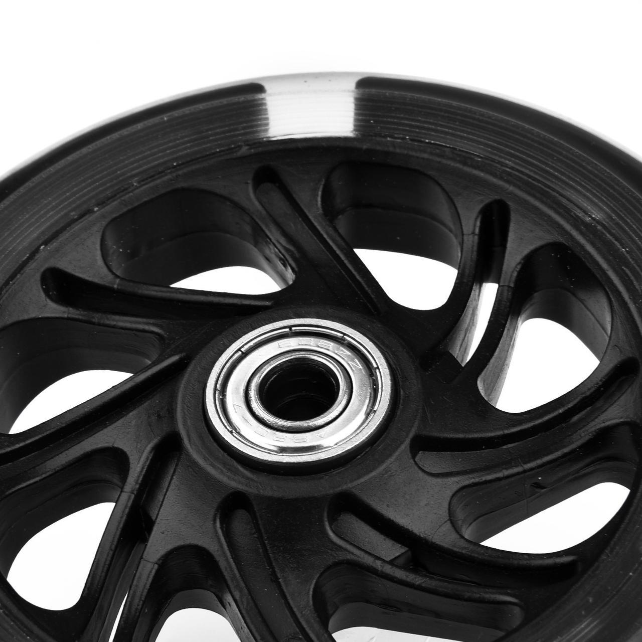 Колесо для самоката з підсвіткою 120-20 Чорний - фото 3