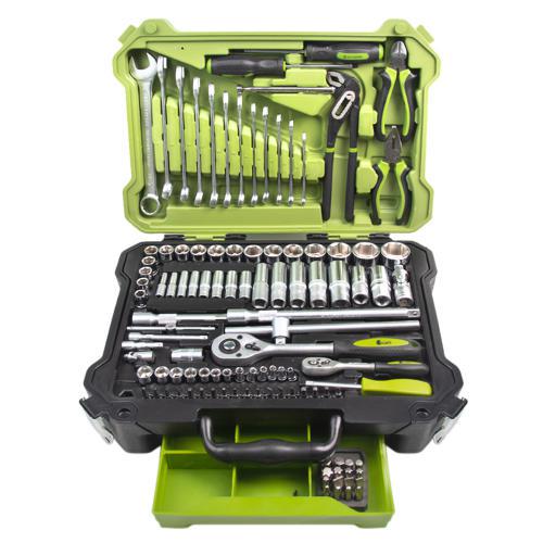 Набор инструмента 1/4" и 1/2" универсальный 115 пр. (НГ-4115П)