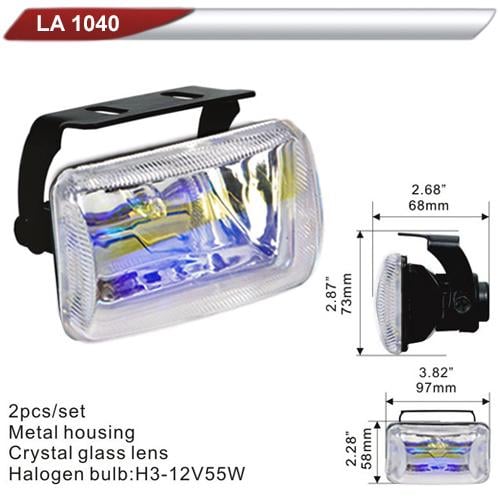 Фара дополнительная DLAA 1040-RY H3-12V-55W 97х58 мм (37714)