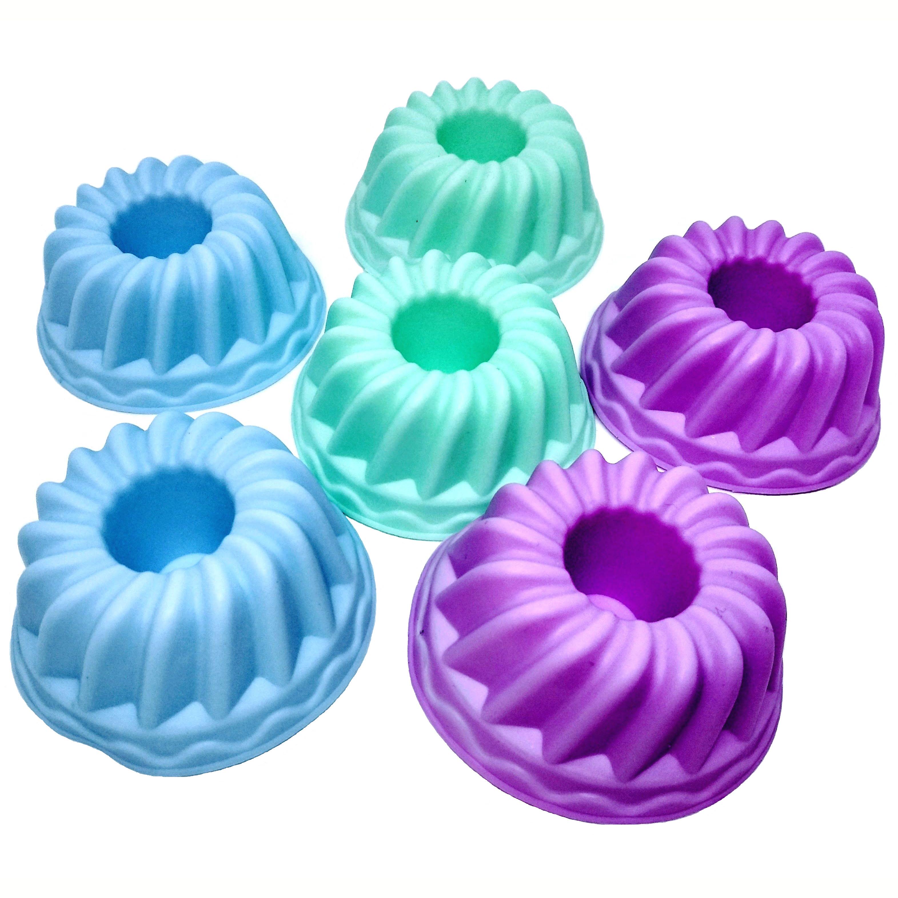 Силиконовые формочки A-Plus Кекс Хобот мини №265 6 шт. (201482)