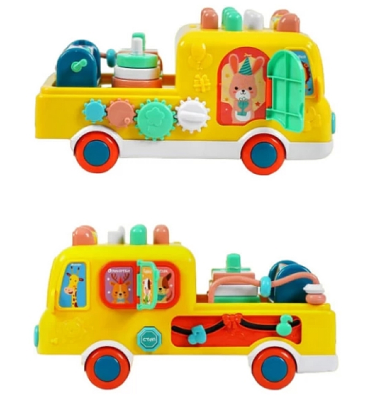 Автобус інтерактивний TK Group TK-32602 7 казок/ігрові режими/стукачка/міні-ігри - фото 3 Автобус інтерактивний TK Group TK-32602 7 казок/ігрові режими/стукачка/міні-ігри - фото 3