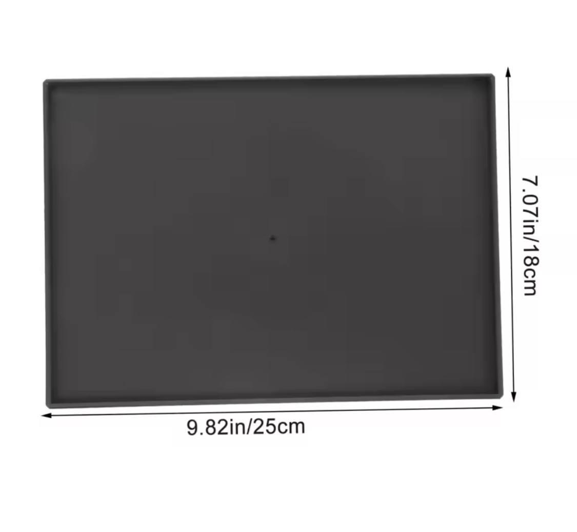 Полиця кронштейн під триногу 25х18 см Чорний - фото 7