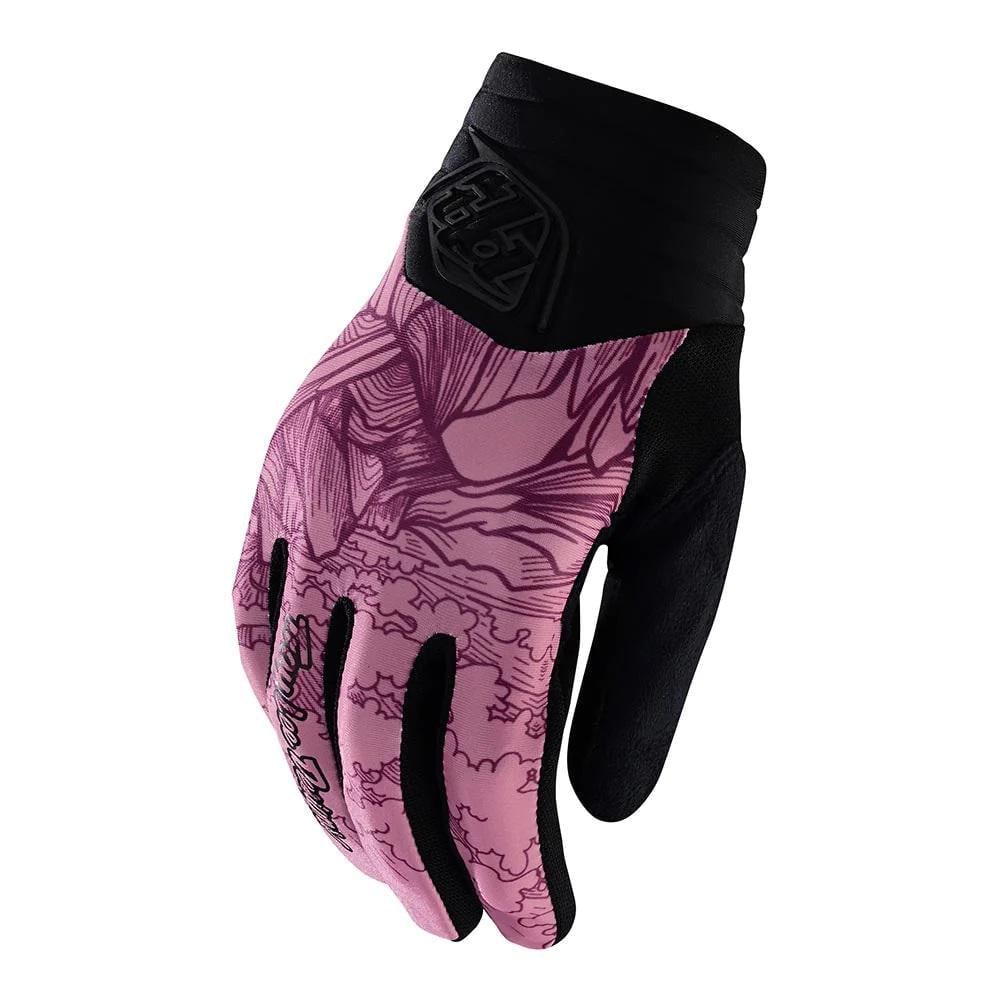 Велоперчатки Troy Lee Designs WMNS Luxe Glove Micayla Gatto Rosewood S Красный (32401991)