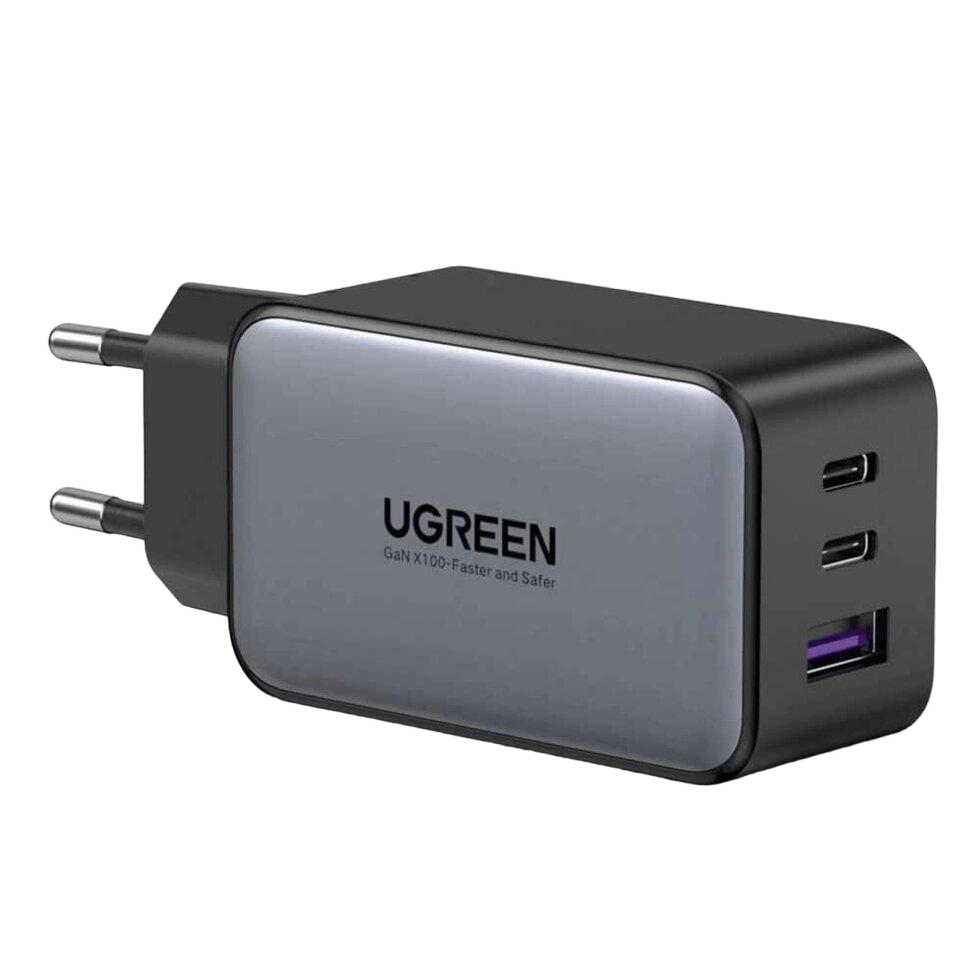 Зарядний пристрій UGREEN CD244 GaN 65W для ноутбука Black (10335)