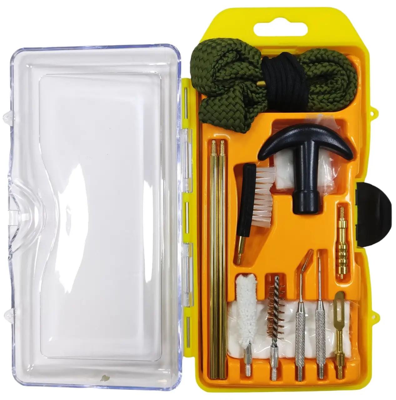 Набор для чистки оружия Zhejiang калибра 9 мм/357 (6009180) Набор для чистки оружия Zhejiang калибра 9 мм/357 (6009180)