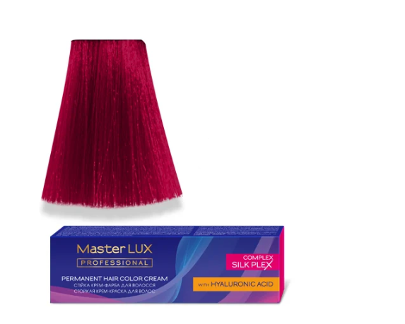 Крем-краска для волос стойкая Master LUX 0.45 60 мл Медно-красный Крем-краска для волос стойкая Master LUX 0.45 60 мл Медно-красный