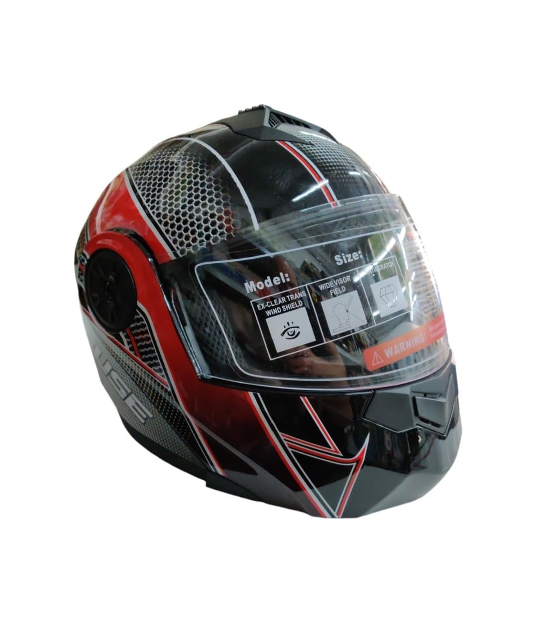 Мотошлем трансформер с очками Forte BLD-159 S Черный (2555706236)