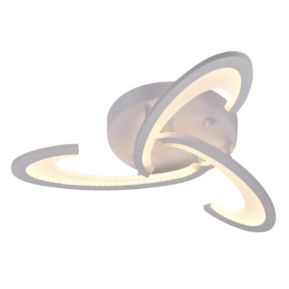 Люстра светодиодная Sirius 44W 3000-6500К Белый (6074-3 WT 44W)