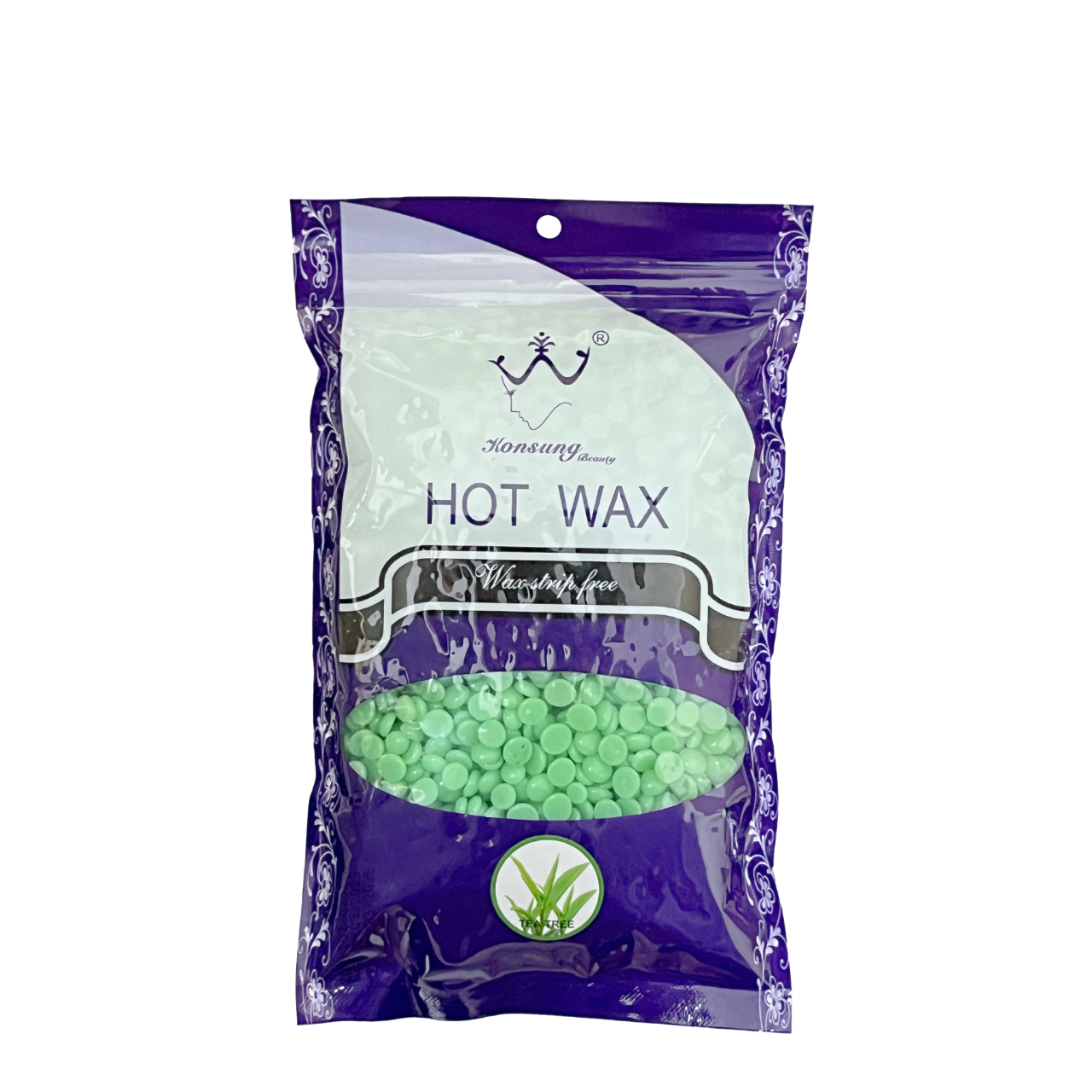 Воск пленочный для депиляции Konsung Hot Wax Tea Tree в гранулах 300 г Воск пленочный для депиляции Konsung Hot Wax Tea Tree в гранулах 300 г
