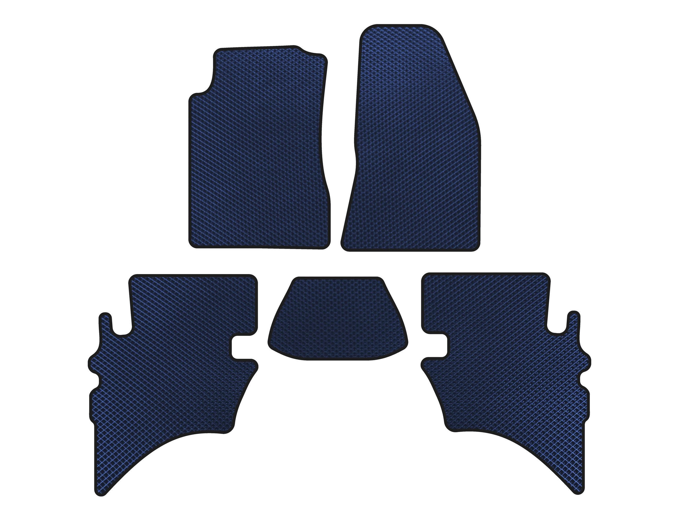 Коврики Digital Designs EVA для Ford Ranger 2002-2006 гг. этилвинилацетат Синий (140106)