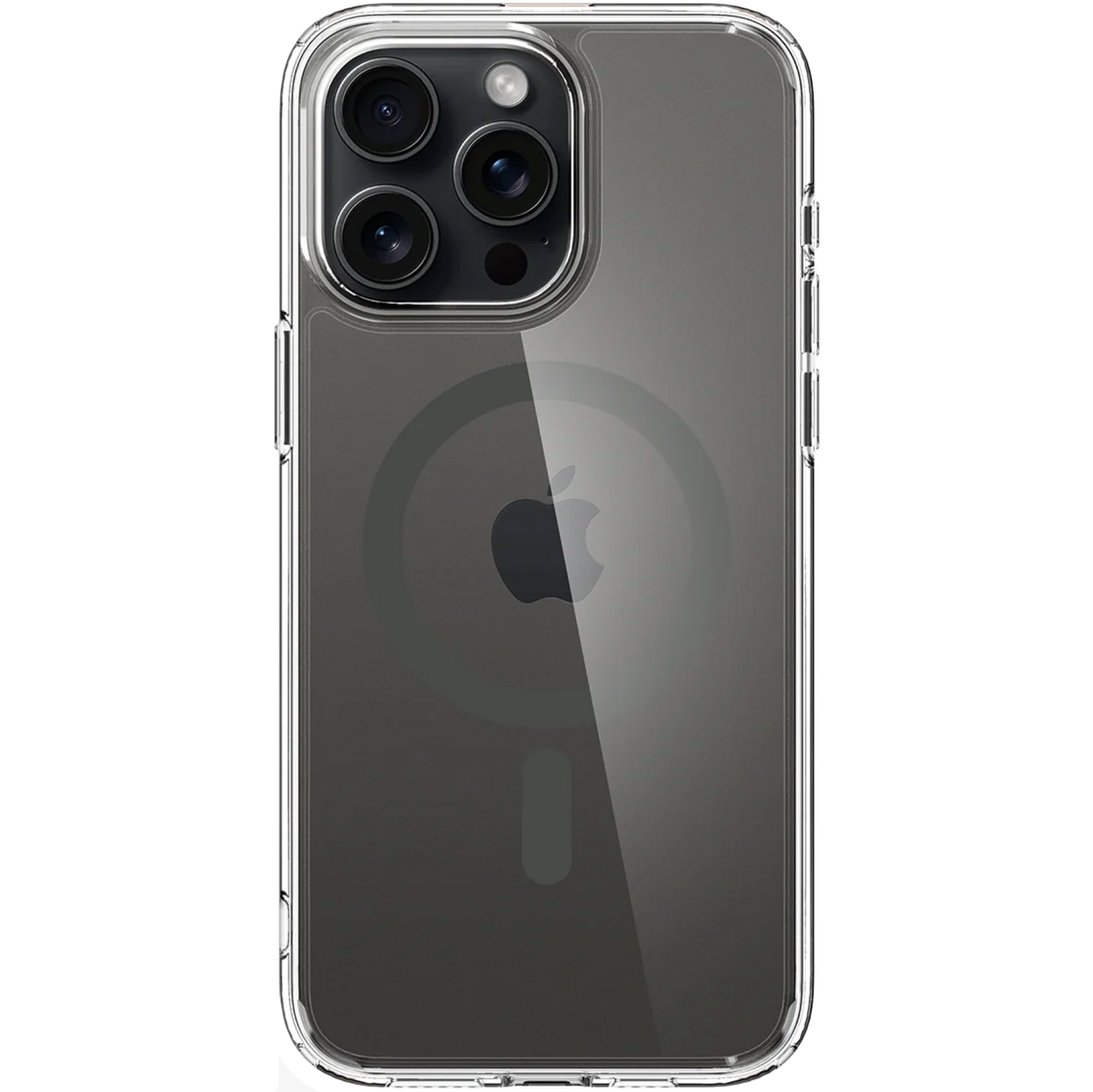 Чохол накладка Spigen Ultra Hybrid Case with MagSafe for iPhone 15 Pro Max Graphite (ACS06577) - фото 2