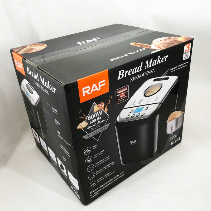 Хлебопечка электрическая RAF R.208 600 W (tf7204) - фото 17
