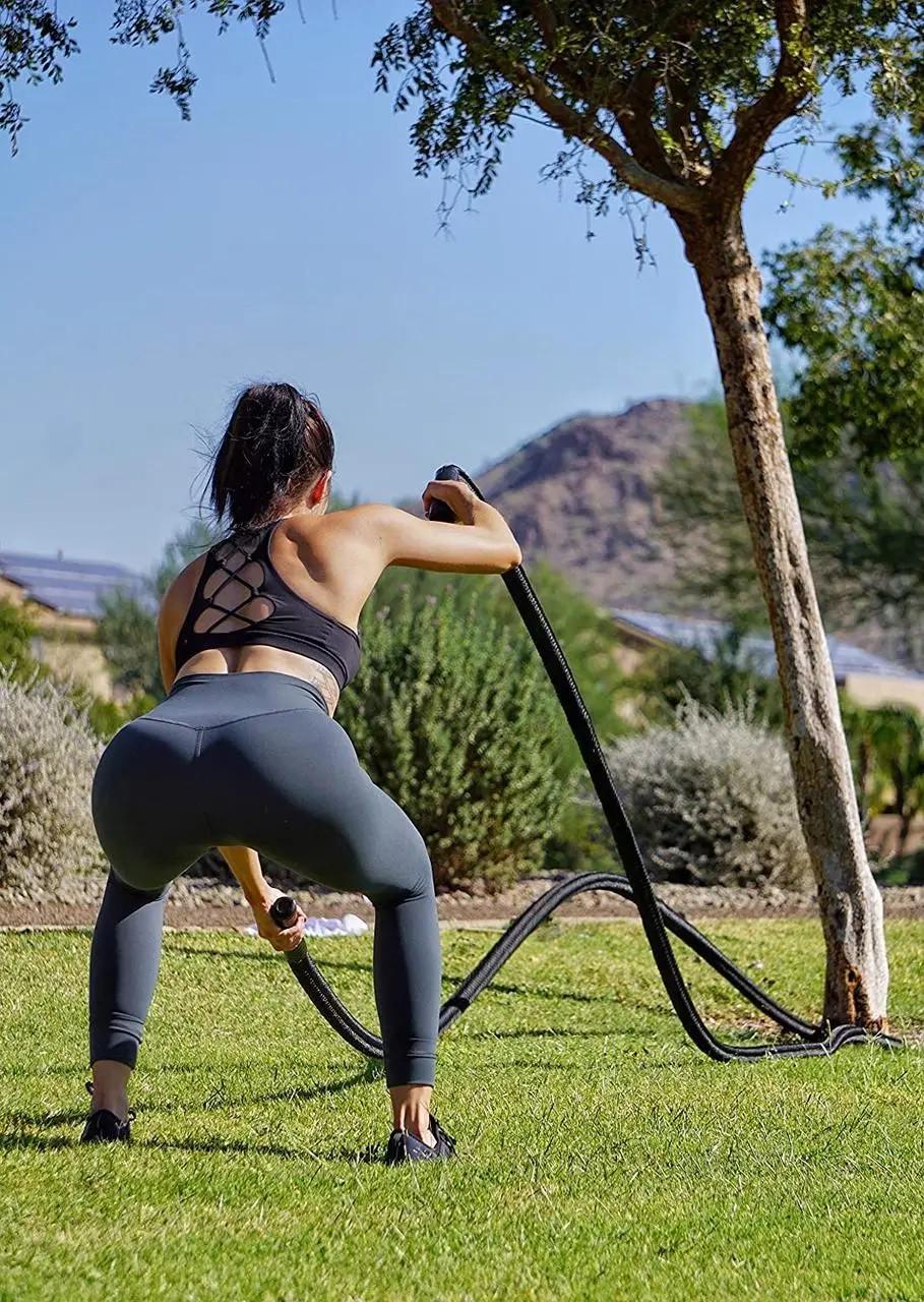 Канат для кроссфита WCG Battle Rope 9 м (W-38х9-1) - фото 7