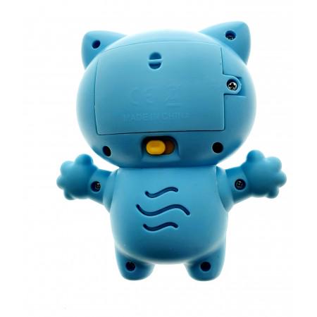 Інтерактивна музична іграшка Smart Baby Link Link Cat Кошеня з функцією нічника Блакитний (0016) - фото 2