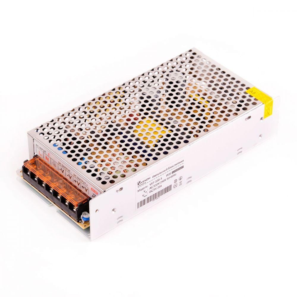 Блок питания VENOM Standart негерметичный 5 V 100 Вт (VST-100-5)