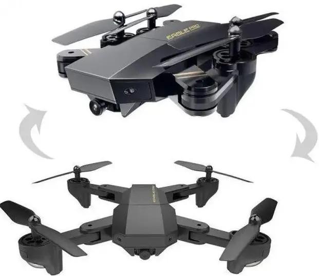 Квадрокоптер складной D5hw drone s9 phantom pro с WiFi камерой и дистанционным радиоуправляемый с пультом (11073061) - фото 3