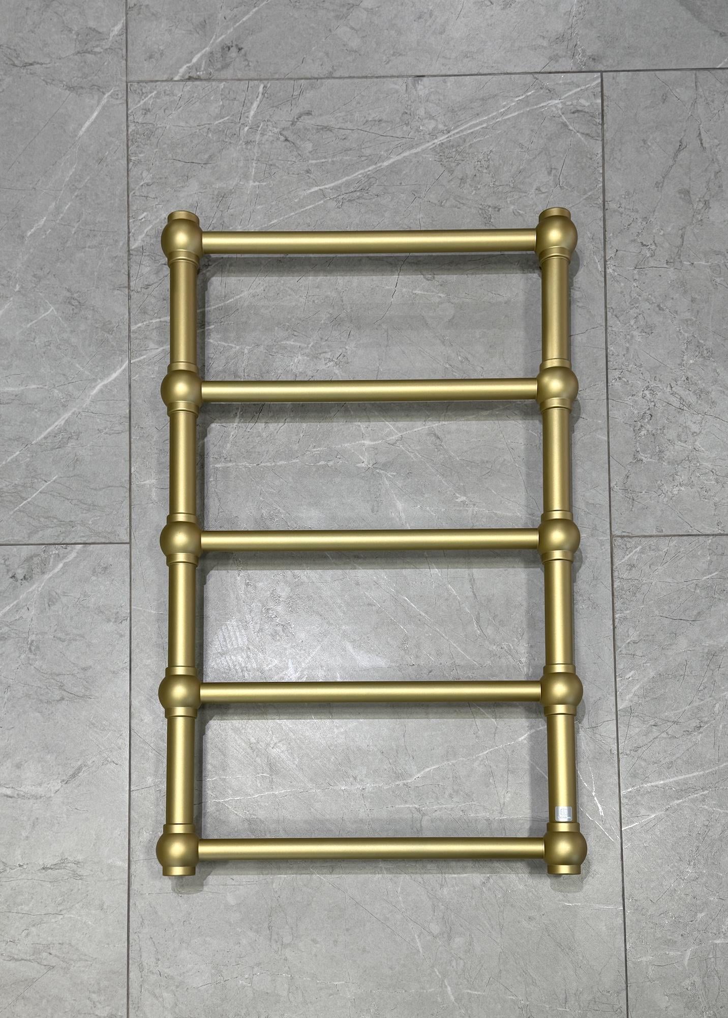 Полотенцесушитель водяной дизайнерский Terma Retro 800x504 мм Brass (884)