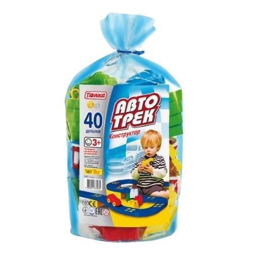 Конструктор UNIKA Автотрек 40 деталей (0231)