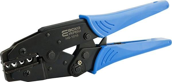 Обжимной инструмент АСКО-УКРЕМ HS-1016 0,5-16 мм2 для наконечников/гильз (A0170010155)