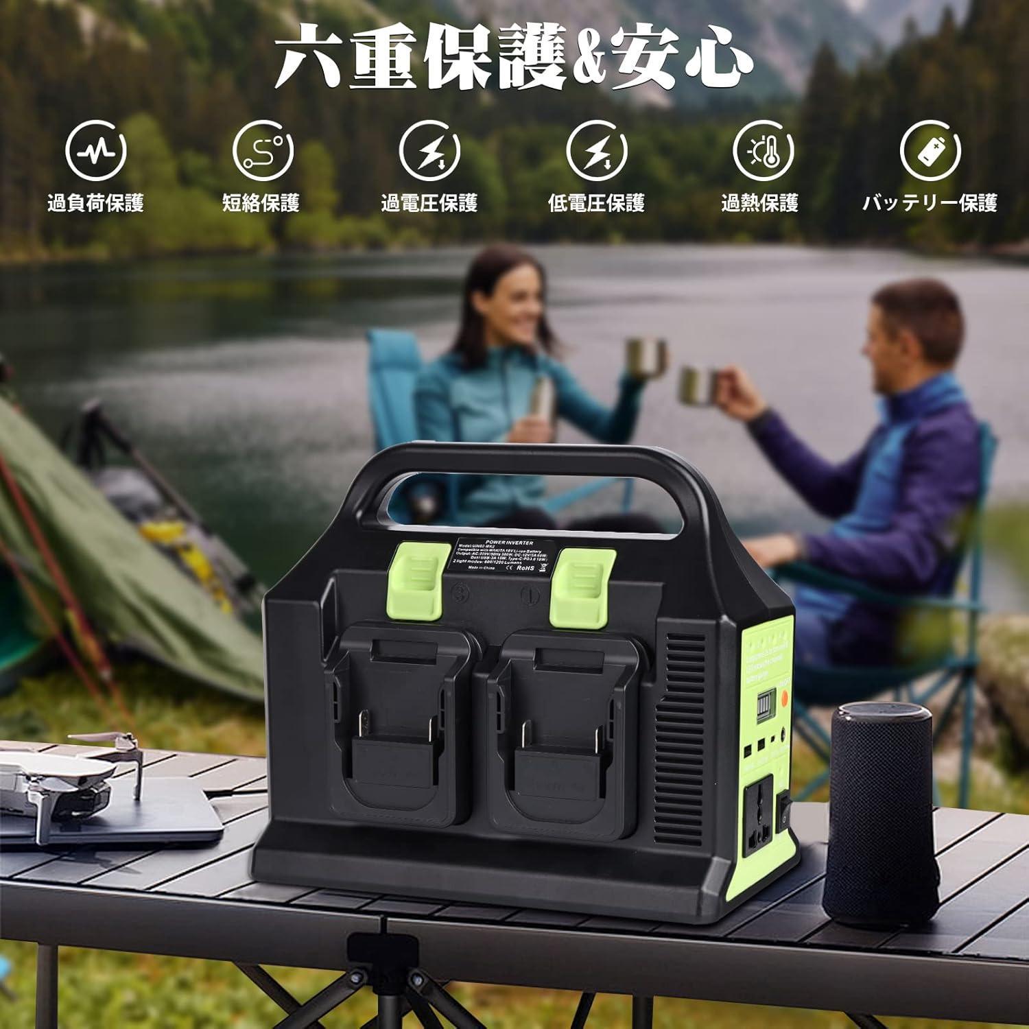 Инвертор питания с выходом 220 В для аккумуляторов Makita LXT 300 Вт/USB/Type-C/12 В/LED/1,6 кг (21530943) - фото 14 Инвертор питания с выходом 220 В для аккумуляторов Makita LXT 300 Вт/USB/Type-C/12 В/LED/1,6 кг (21530943) - фото 14