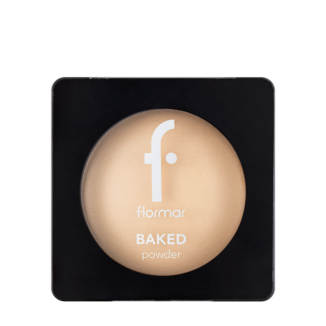Пудра для лица запеченная Flormar Baked Terracota Powder №20 Soft beige Мягкий бежевый (1087544364)