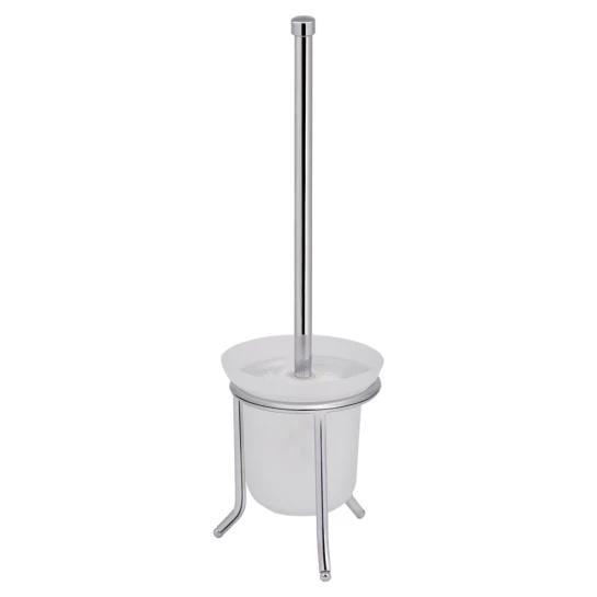 Ершик для унитаза напольный Kroner KRM Rizze-ACG323 Белый/Хром (CV022911) - фото 1 Ершик для унитаза напольный Kroner KRM Rizze-ACG323 Белый/Хром (CV022911) - фото 1